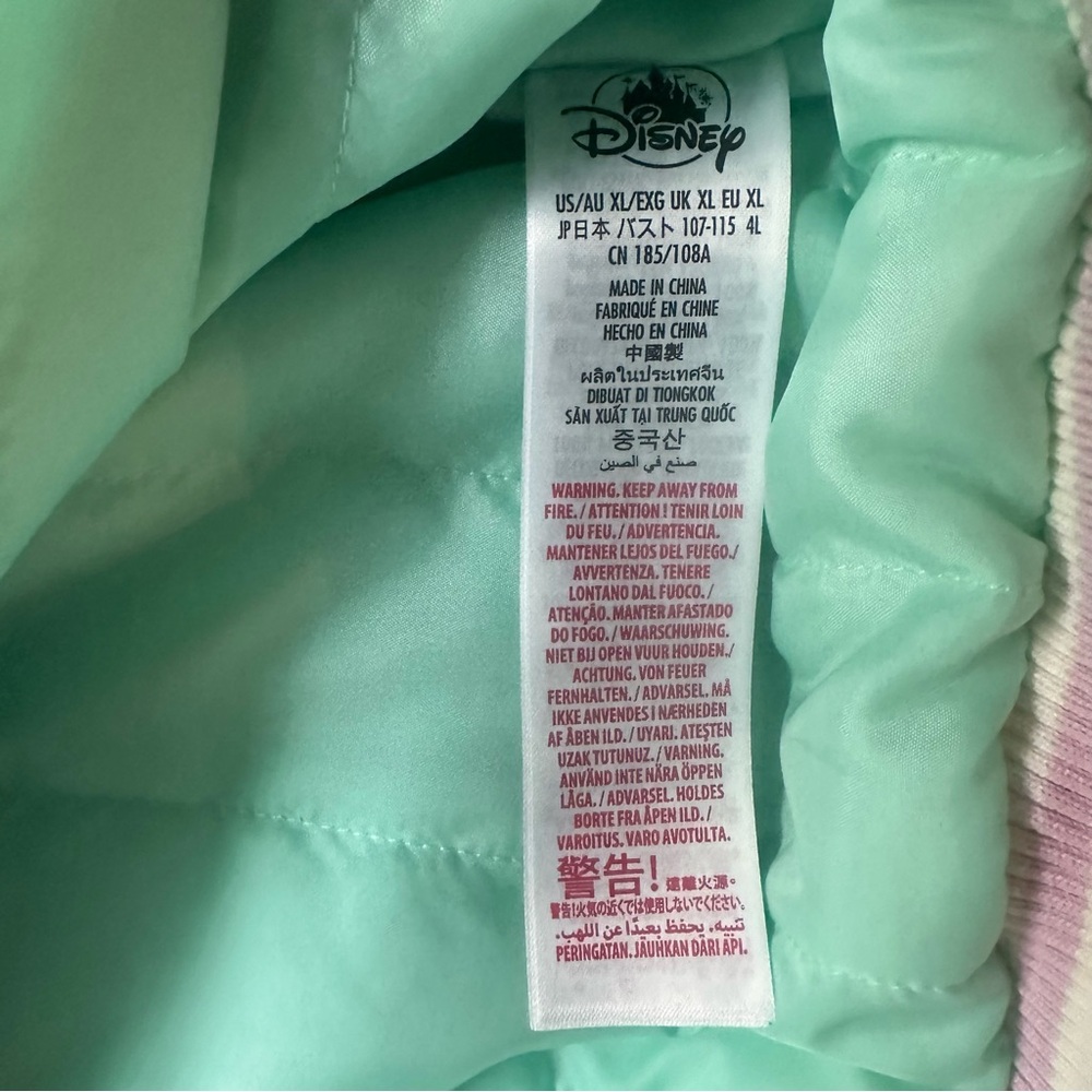Disney Parks x Stoney Clover Lane It’s a Small World Varsity Jacket XL NWT - Picture 13 of 16